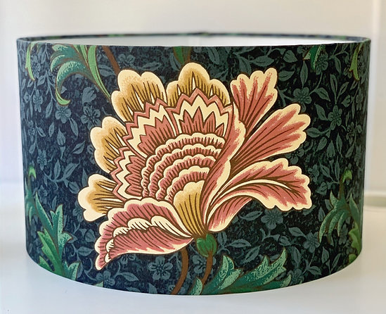 William Morris Style Floral Lampshade 