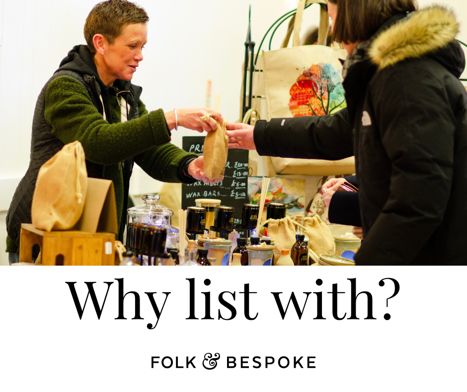 Why you should list your shop on Folk & Bespoke: Join a thriving marketplace for Artisans and Creators