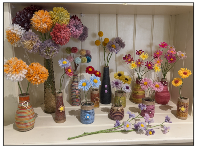 Flower and vase combinations