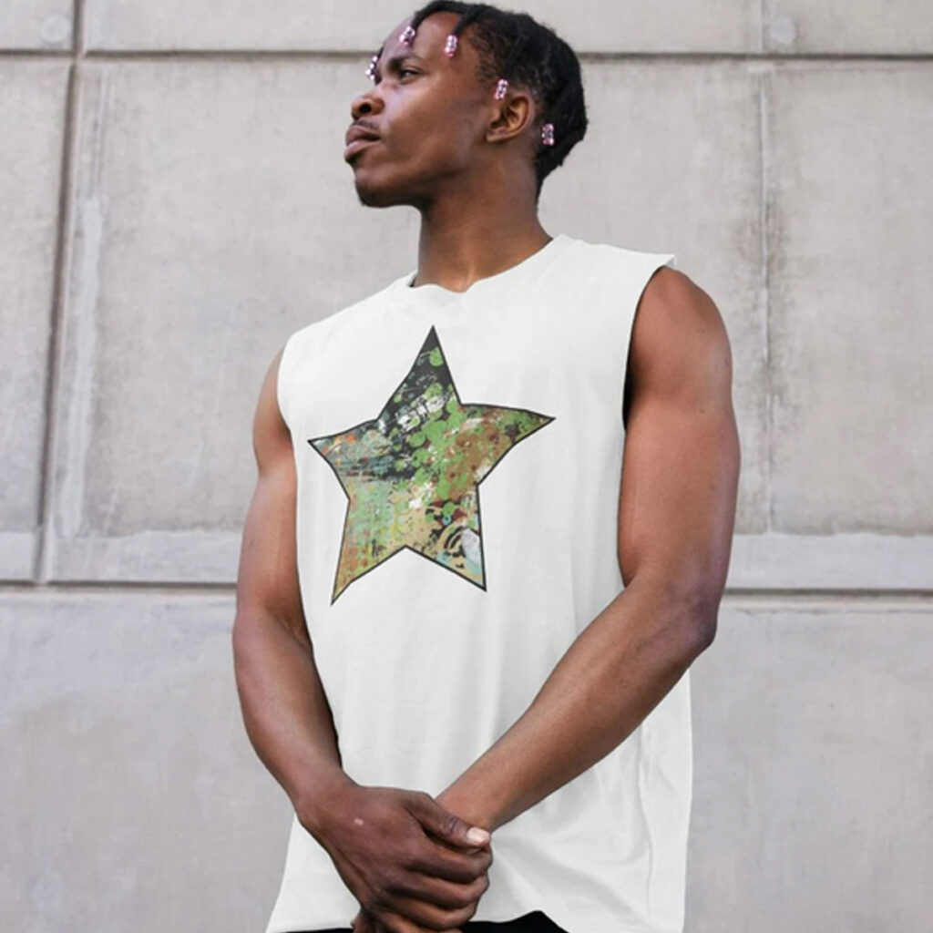 Star One organic cotton men's vest